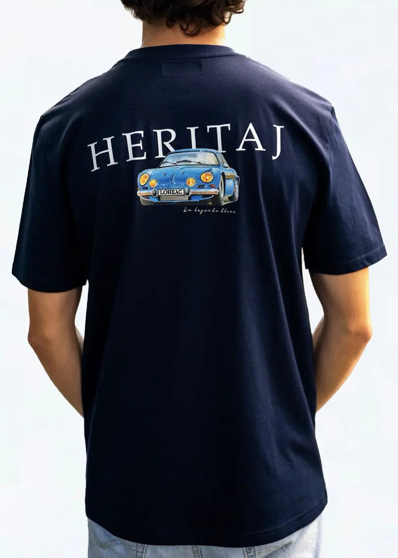 T-shirt Alpine A110 - Bleu Marine HERITAJ