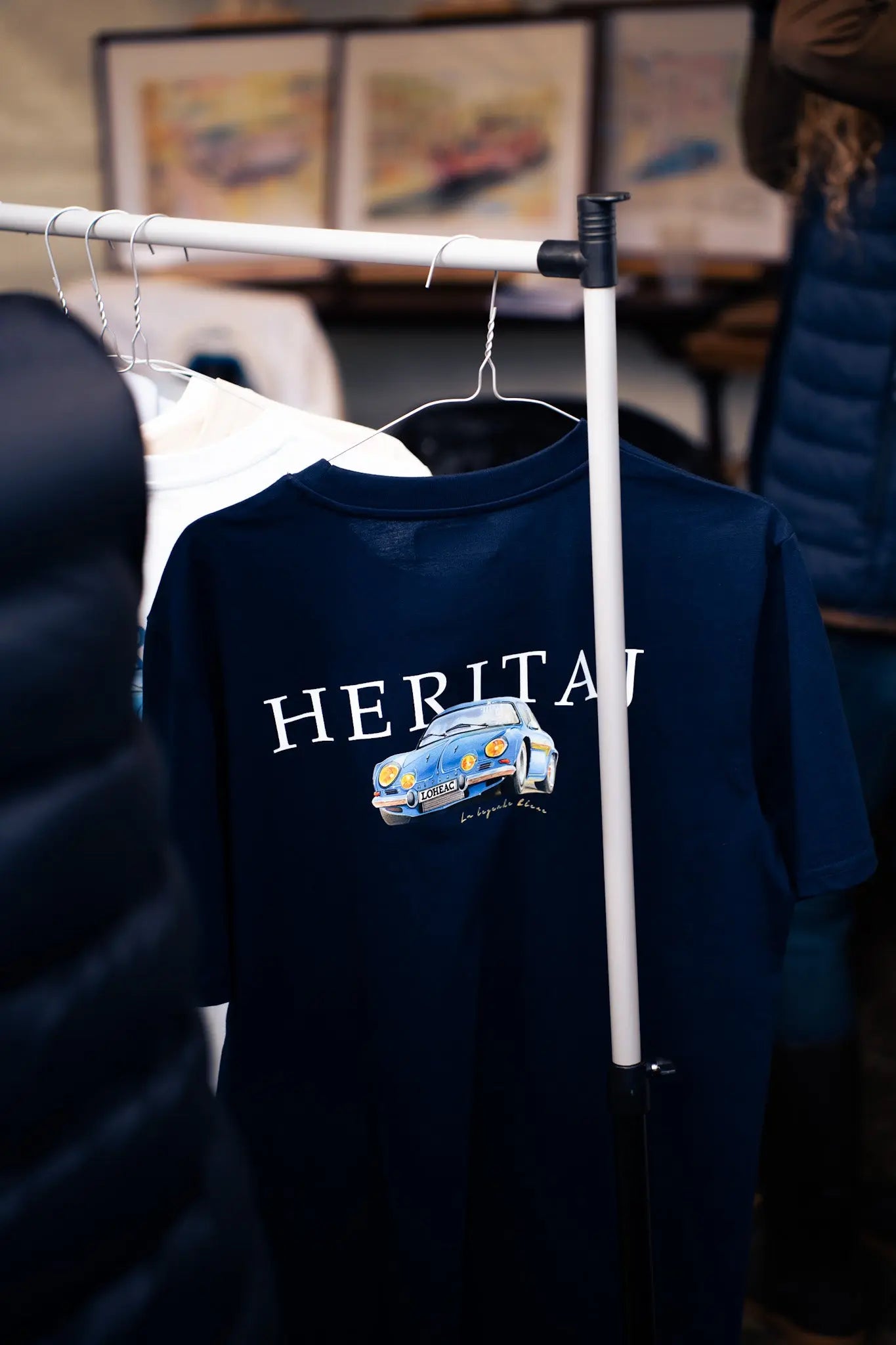 T-shirt Alpine A110 - Bleu Marine HERITAJ