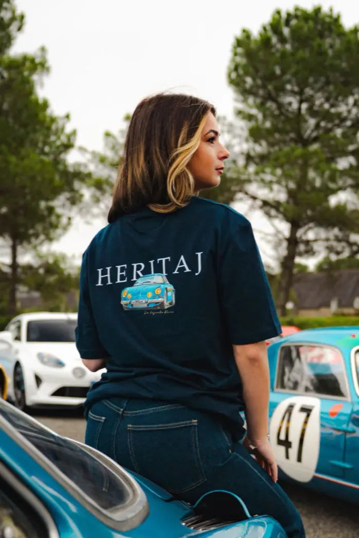 T-shirt Alpine A110 - Bleu Marine HERITAJ