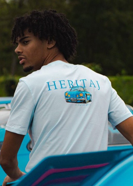 T-shirt Alpine A110 - Bleu Clair