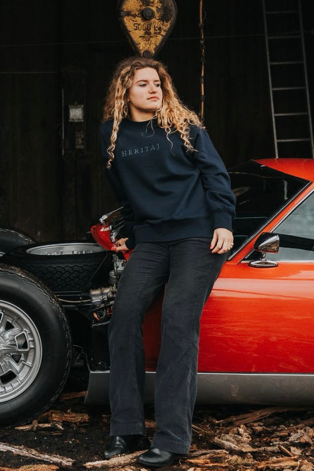 Pull LOHEAC - Bleu marine HERITAJ