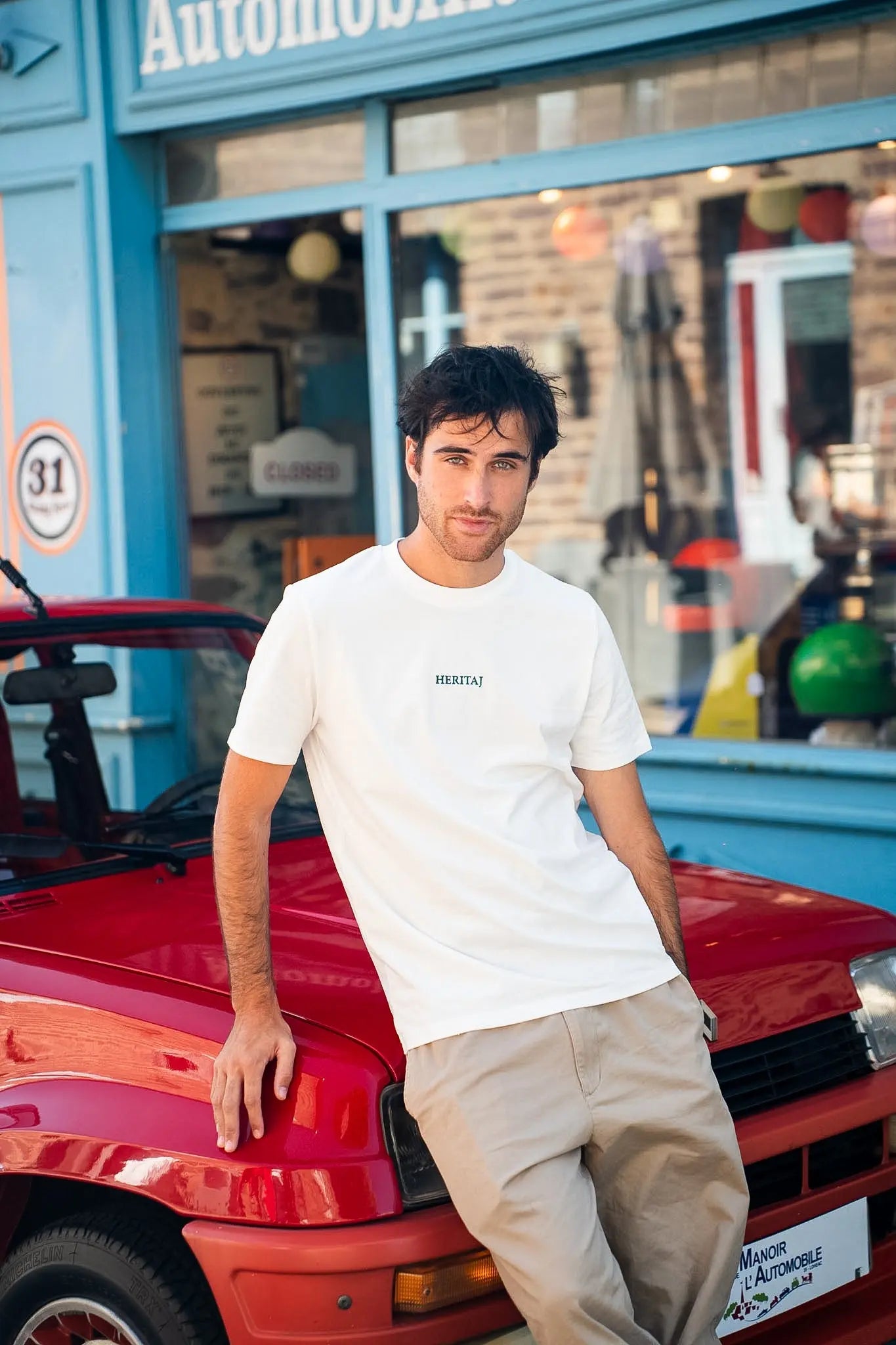 T-shirt LOHEAC - Blanc HERITAJ