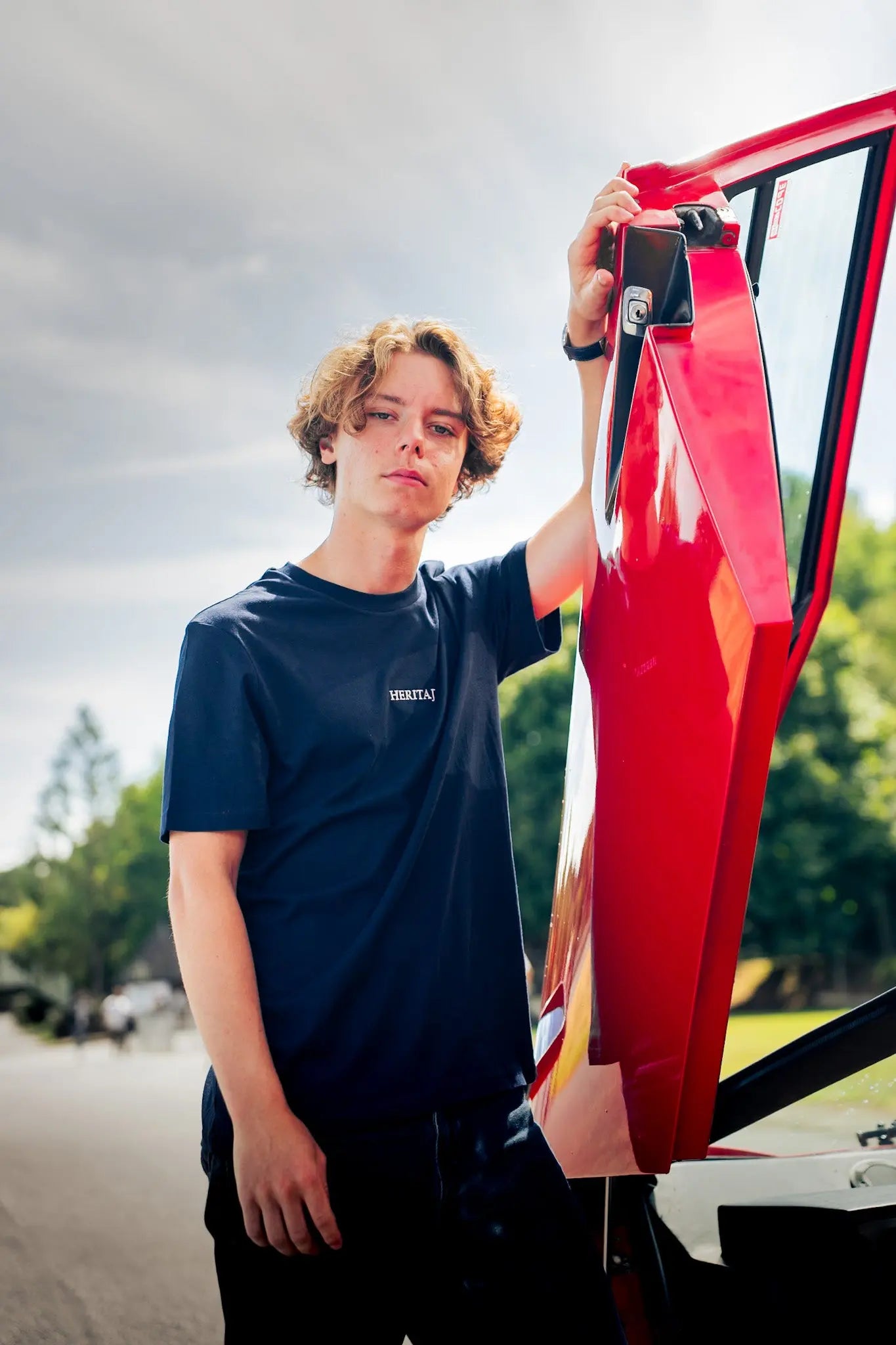 T-shirt LOHEAC - Bleu Marine HERITAJ