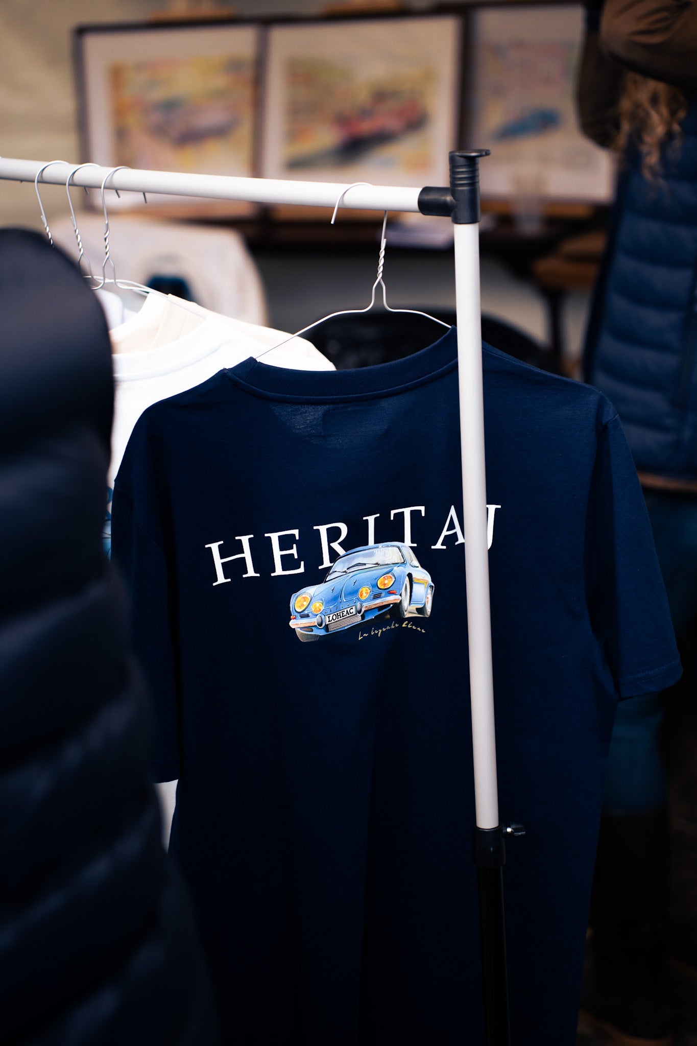 T-shirt Alpine A110 - Bleu Marine