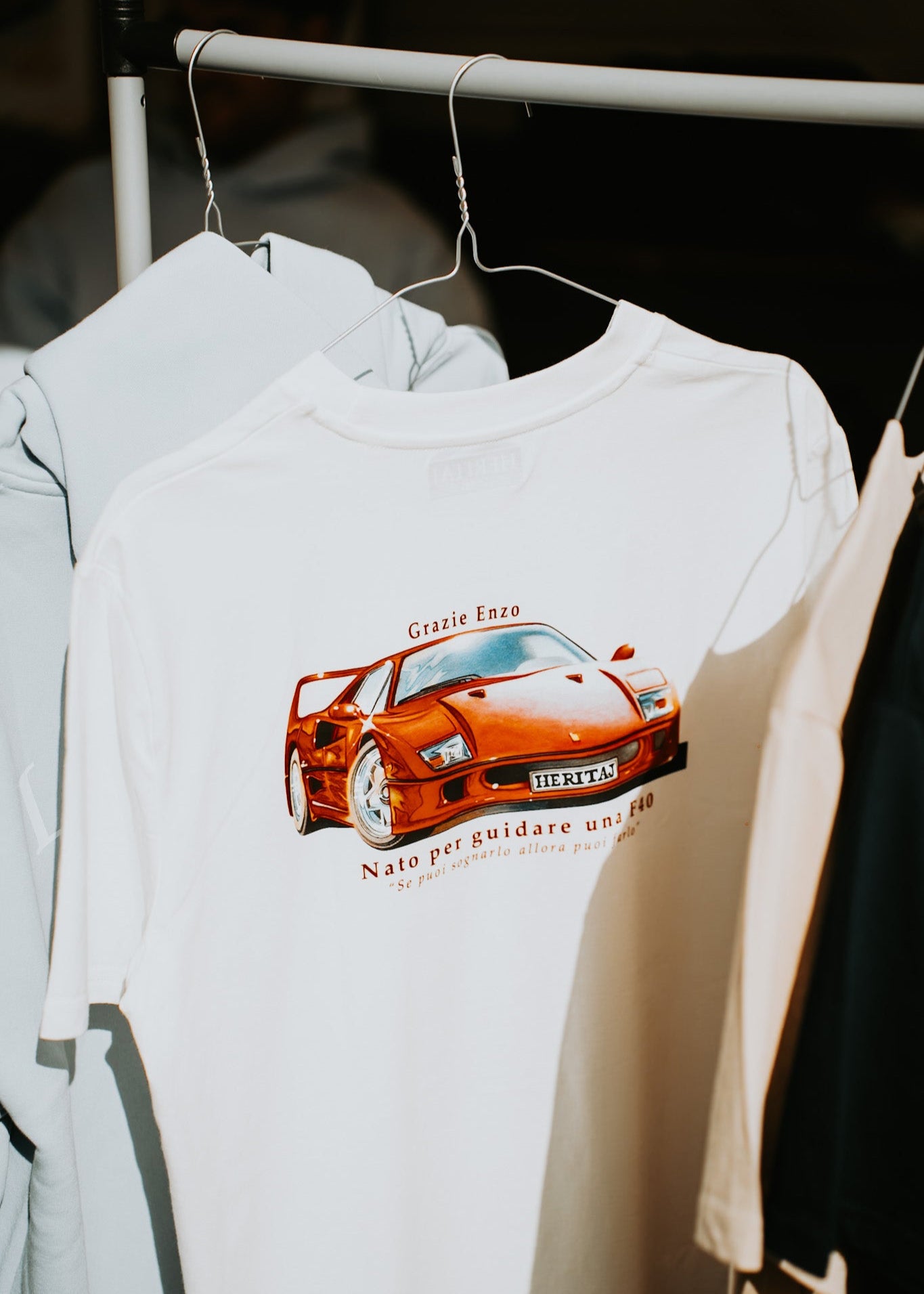 T-shirt F40 - Blanc