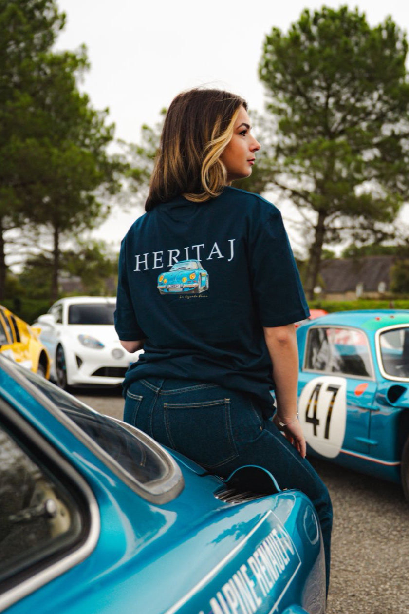 T-shirt Alpine A110 - Bleu Marine
