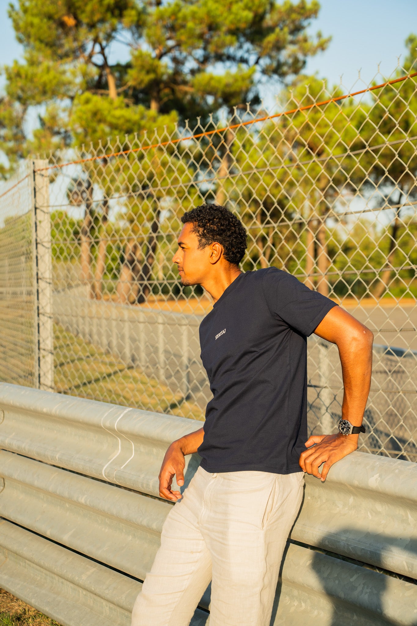 Teeshirt LOHEAC (Bleu Marine)