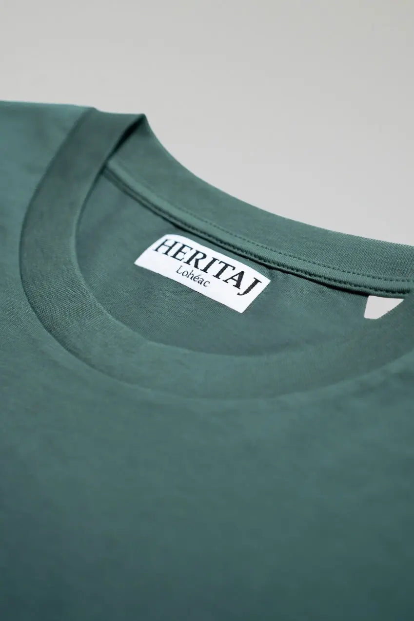 T-shirt LOHEAC - Vert HERITAJ